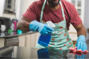 Cleaning stains